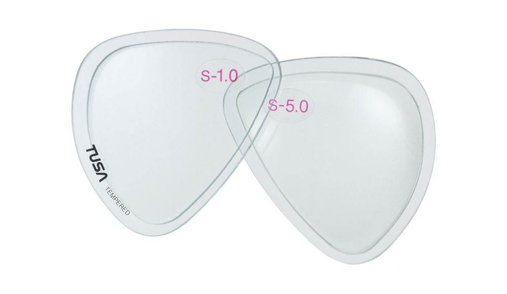 Corrective Lens for Mask LEFT